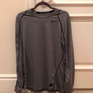 Nike Pro Grey long sleeve